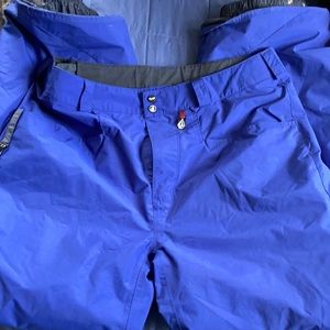 Volcom blue snowboard pant XL